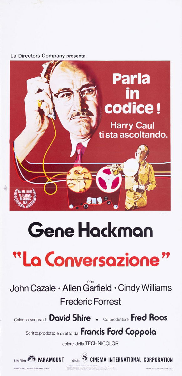 La conversazione - Locandina 1