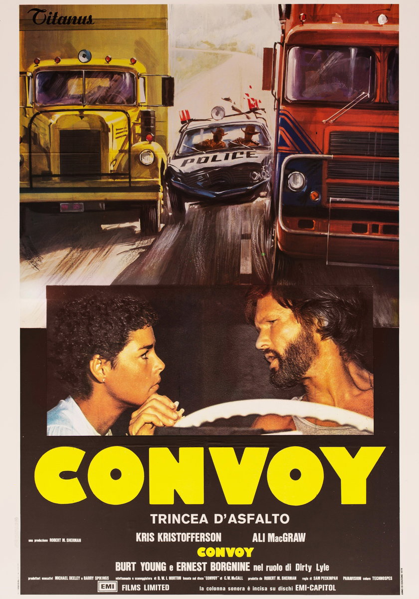 Poster 2 for the film Convoy (1978)
