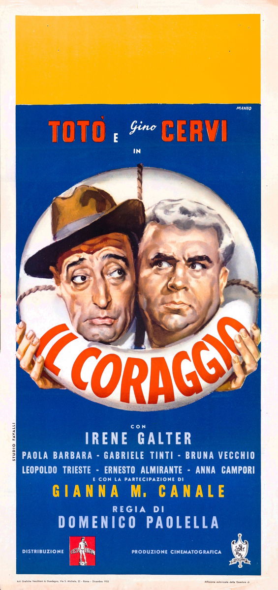 Il coraggio - Locandina 1