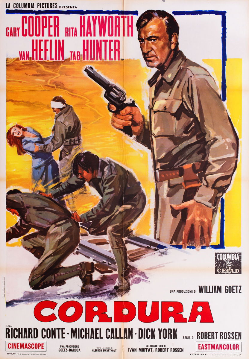 They Came to Cordura - Poster 1