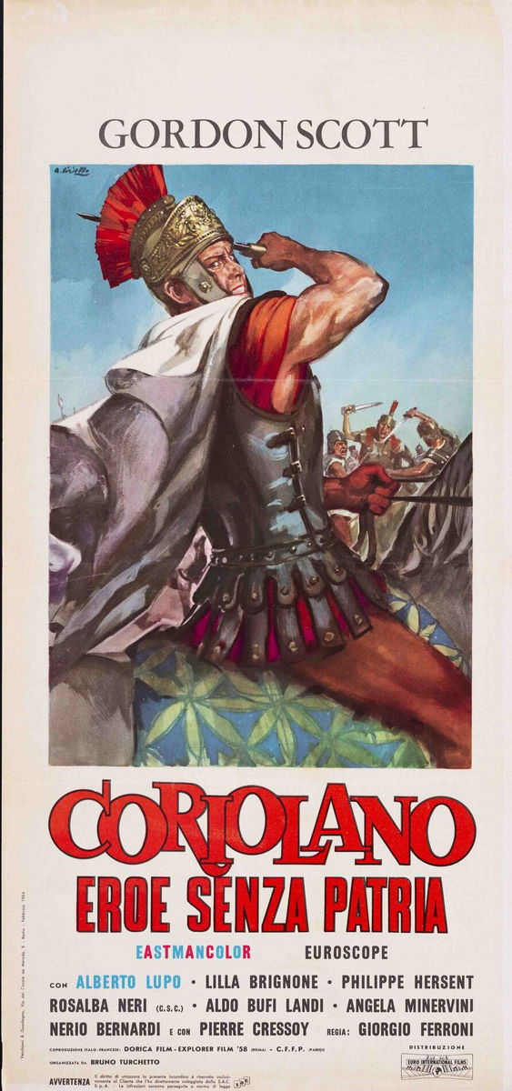 Coriolano eroe senza patria - Locandina 1