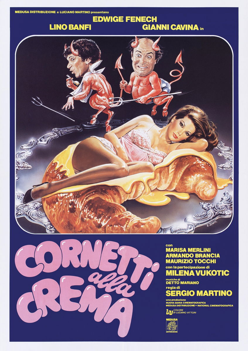 Cornetti alla crema - Manifesto 1