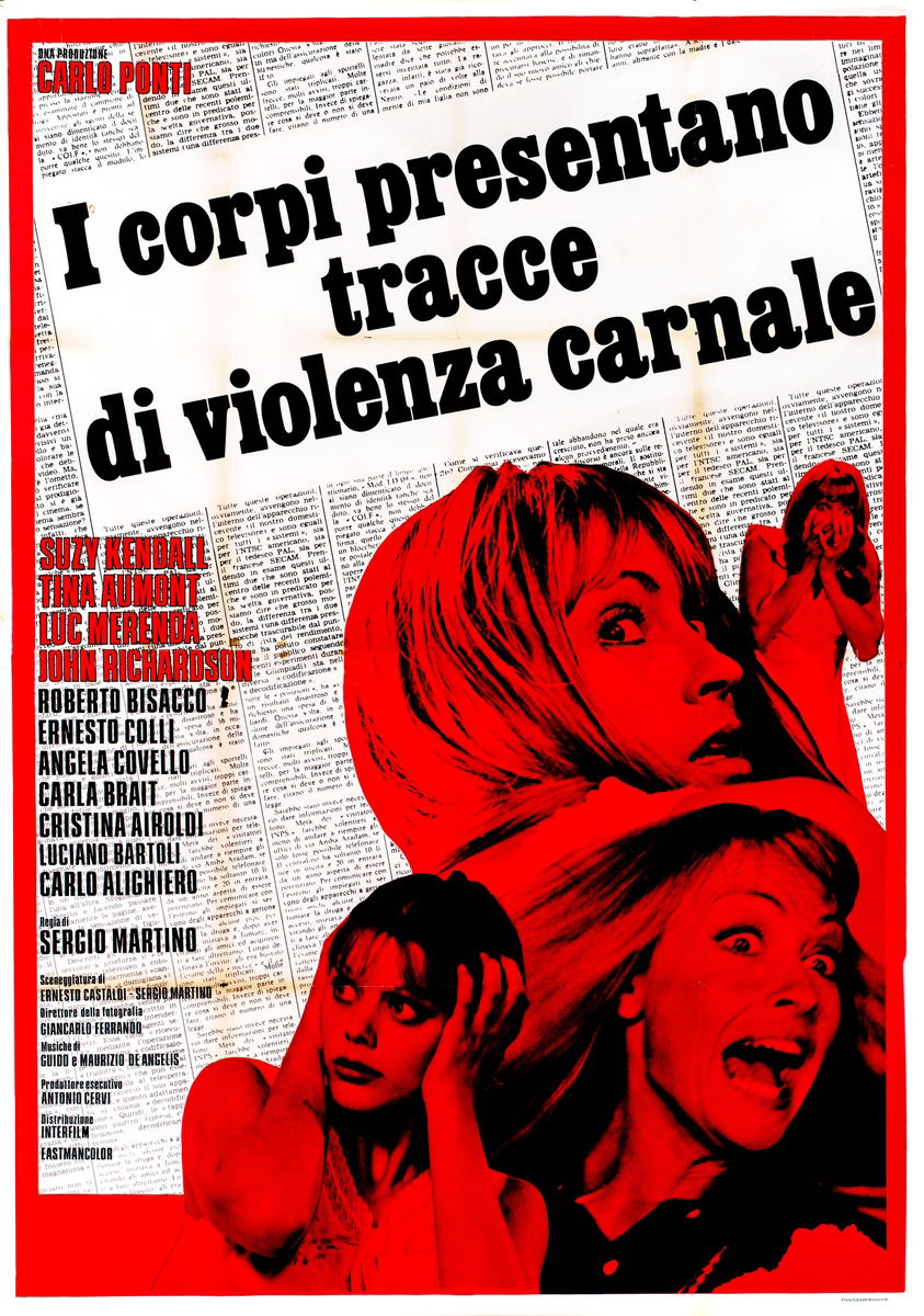 I corpi presentano tracce di violenza carnale - Manifesto 1