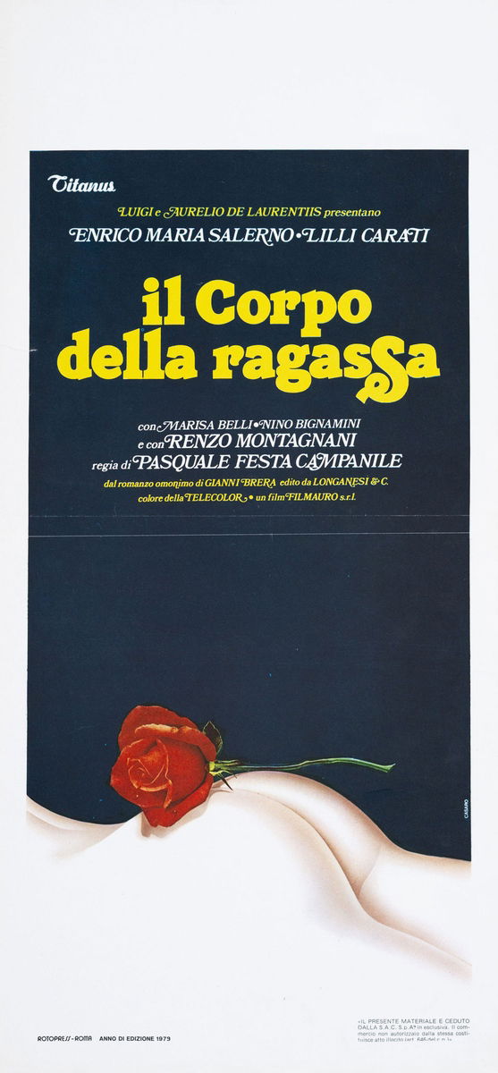 Il corpo della ragassa - Locandina 1