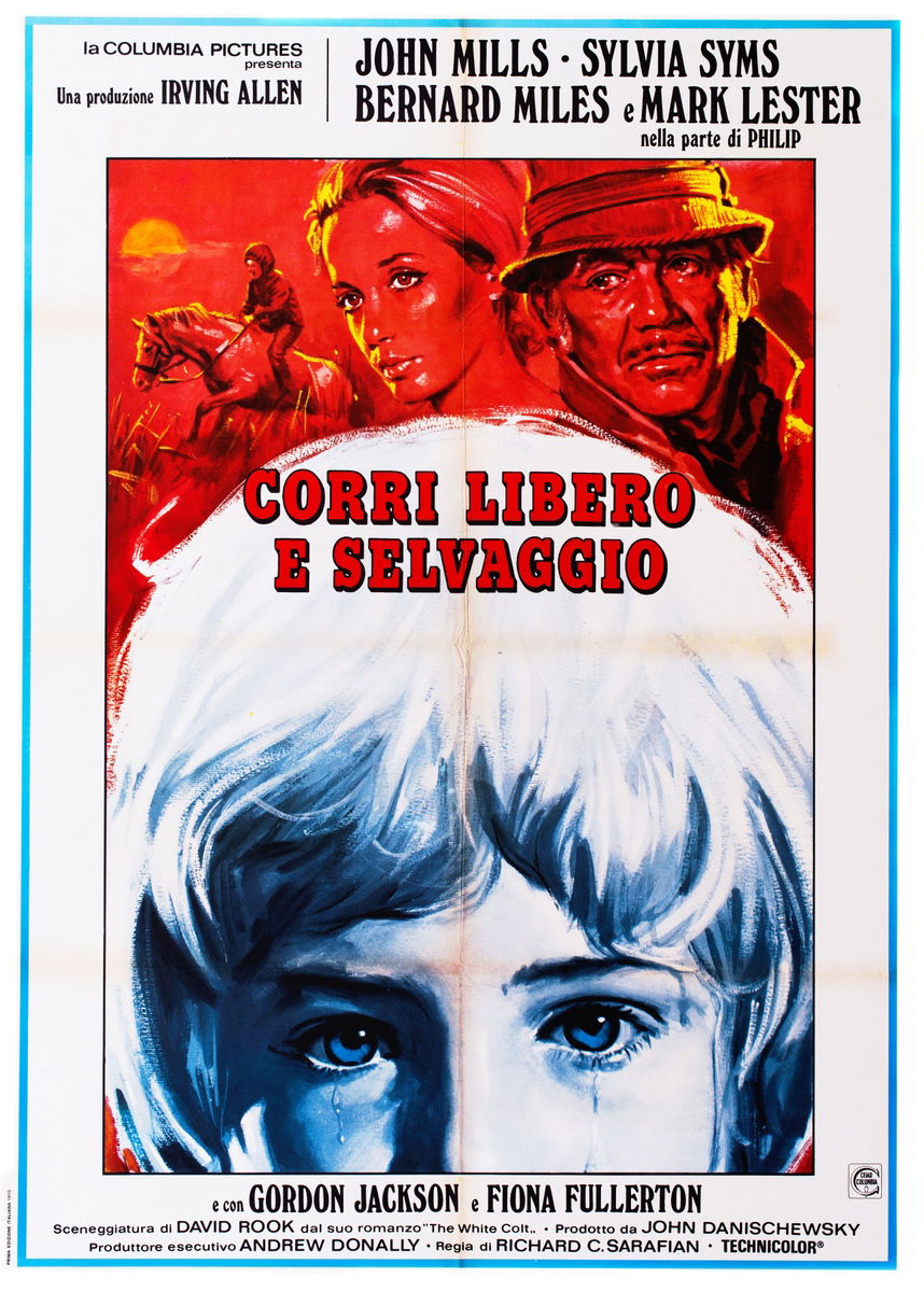 Corri libero e selvaggio - Manifesto 1