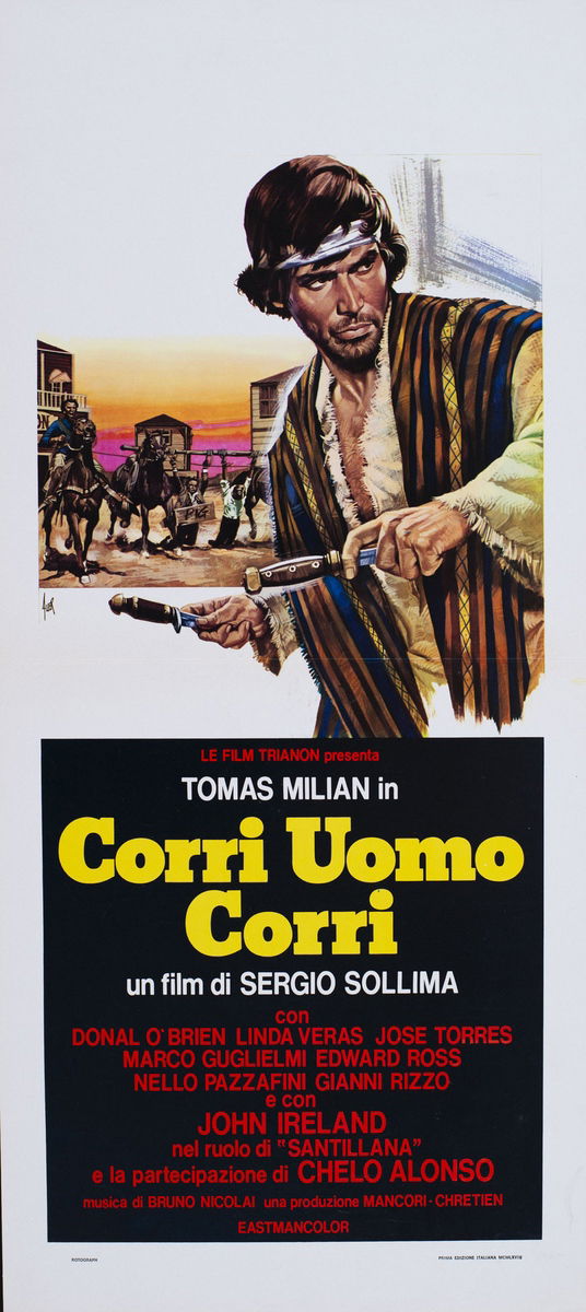 Corri uomo corri - Locandina 1