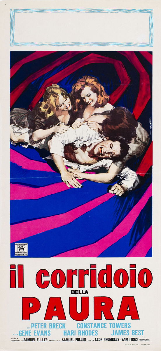 Shock Corridor - Lobby Card 1