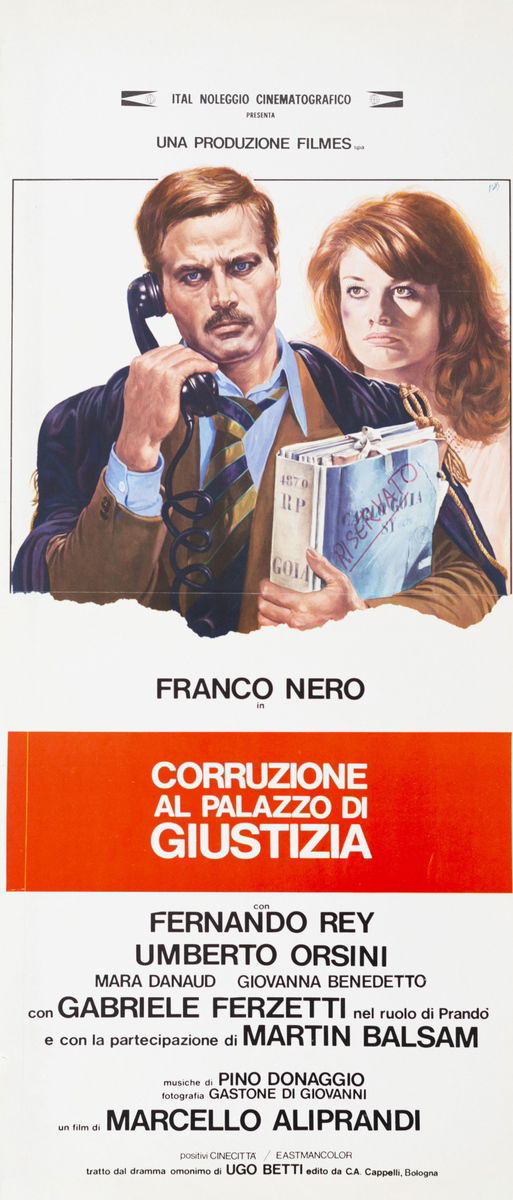 Corruzione al palazzo di giustizia - Locandina 1