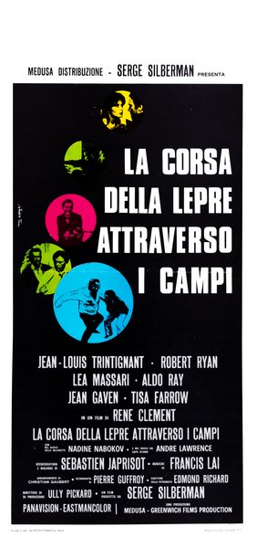 La corsa della lepre attraverso i campi