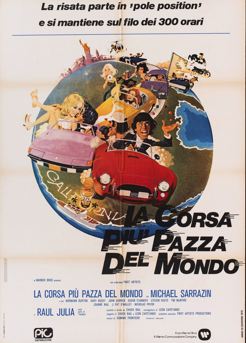 Poster 2 for the film The Gumball Rally (1976)