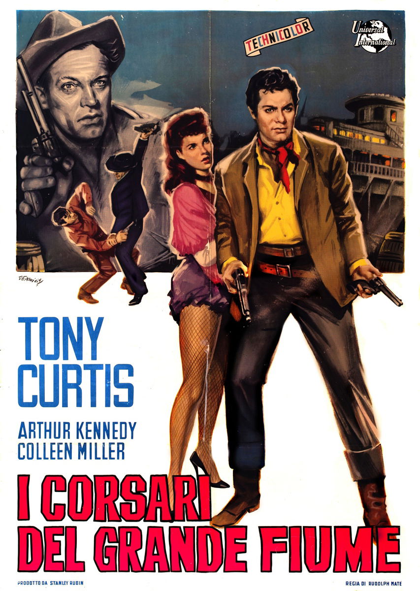 I corsari del grande fiume - Manifesto 1