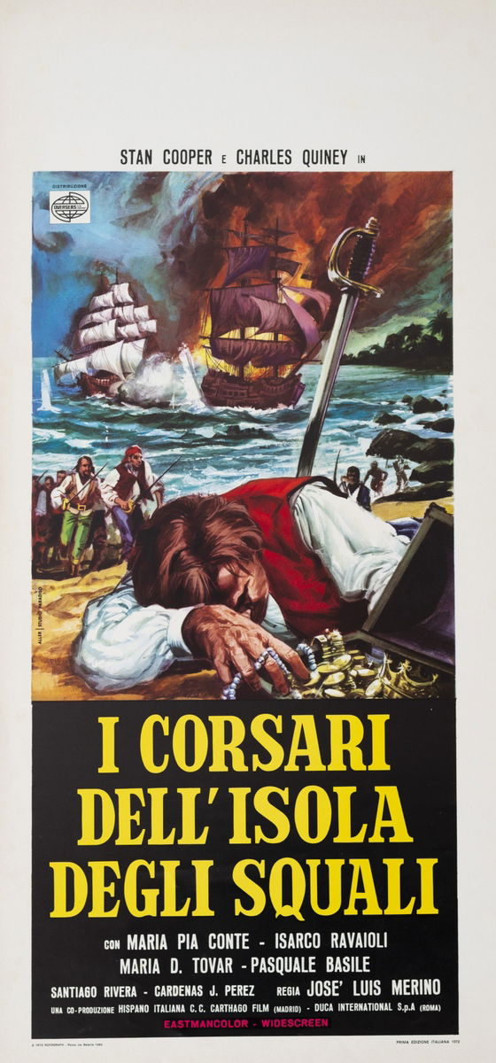 Pirates of Blood Island - Lobby Card 1