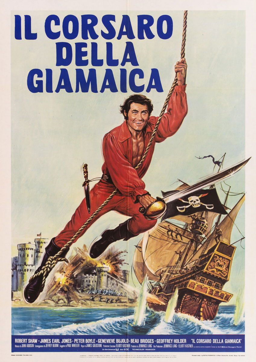 Il corsaro della Giamaica - Manifesto 1