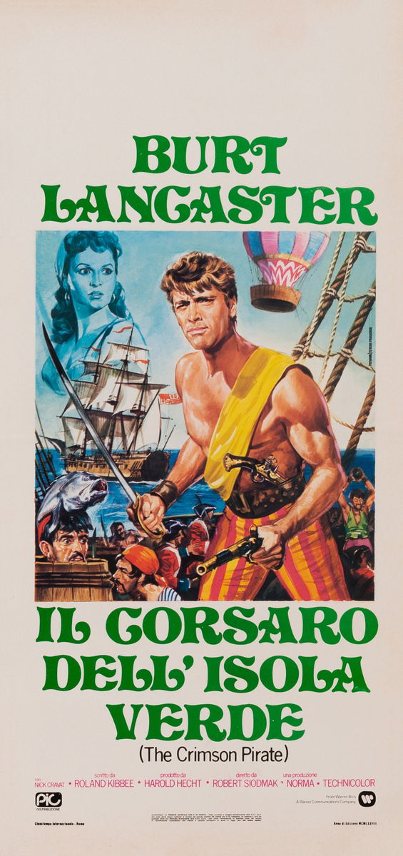 Il corsaro dell'isola verde - Locandina 1