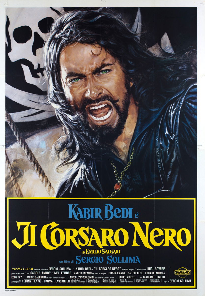 Il corsaro nero - Manifesto 1