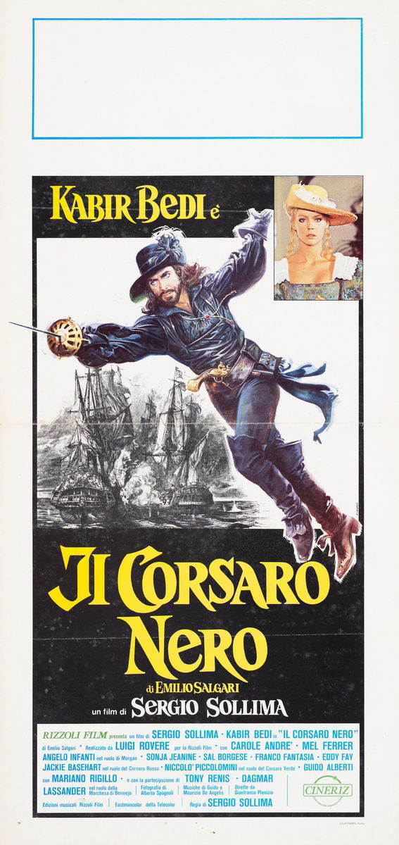 Il corsaro nero - Locandina 1