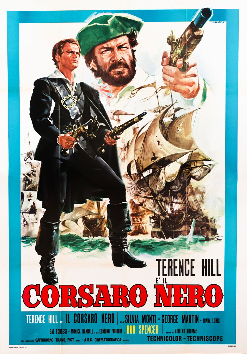 Il Corsaro Nero - Manifesto 1