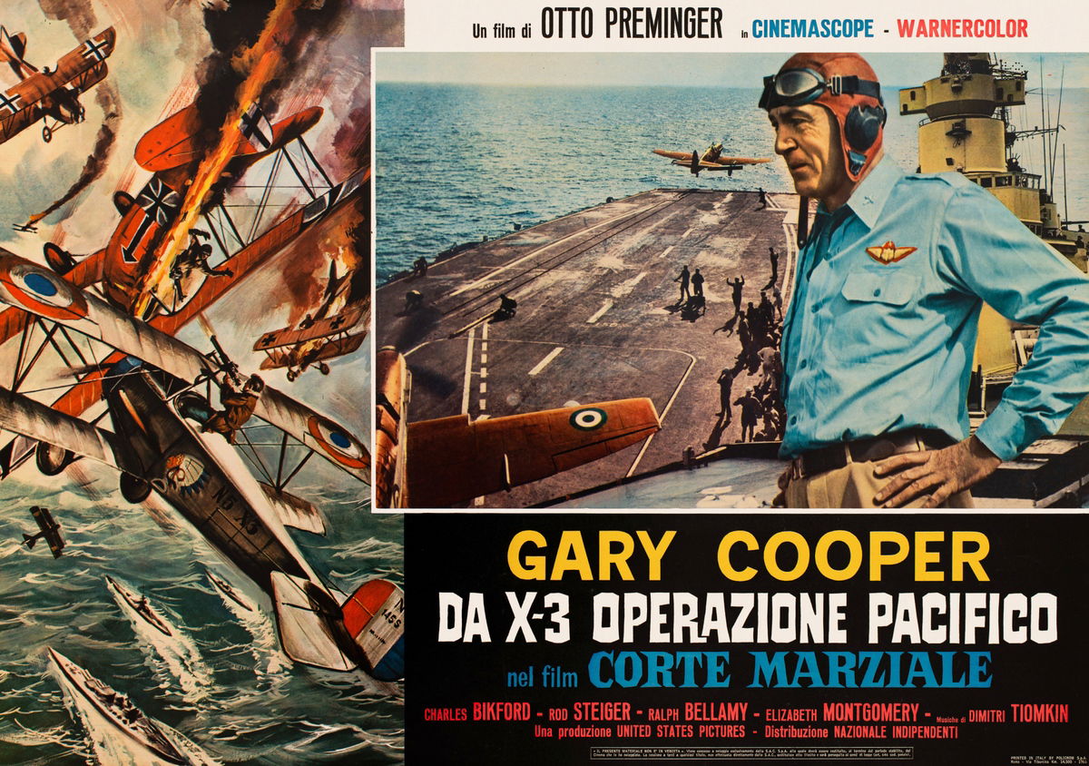 The Court-Martial of Billy Mitchell - Fotobusta 1