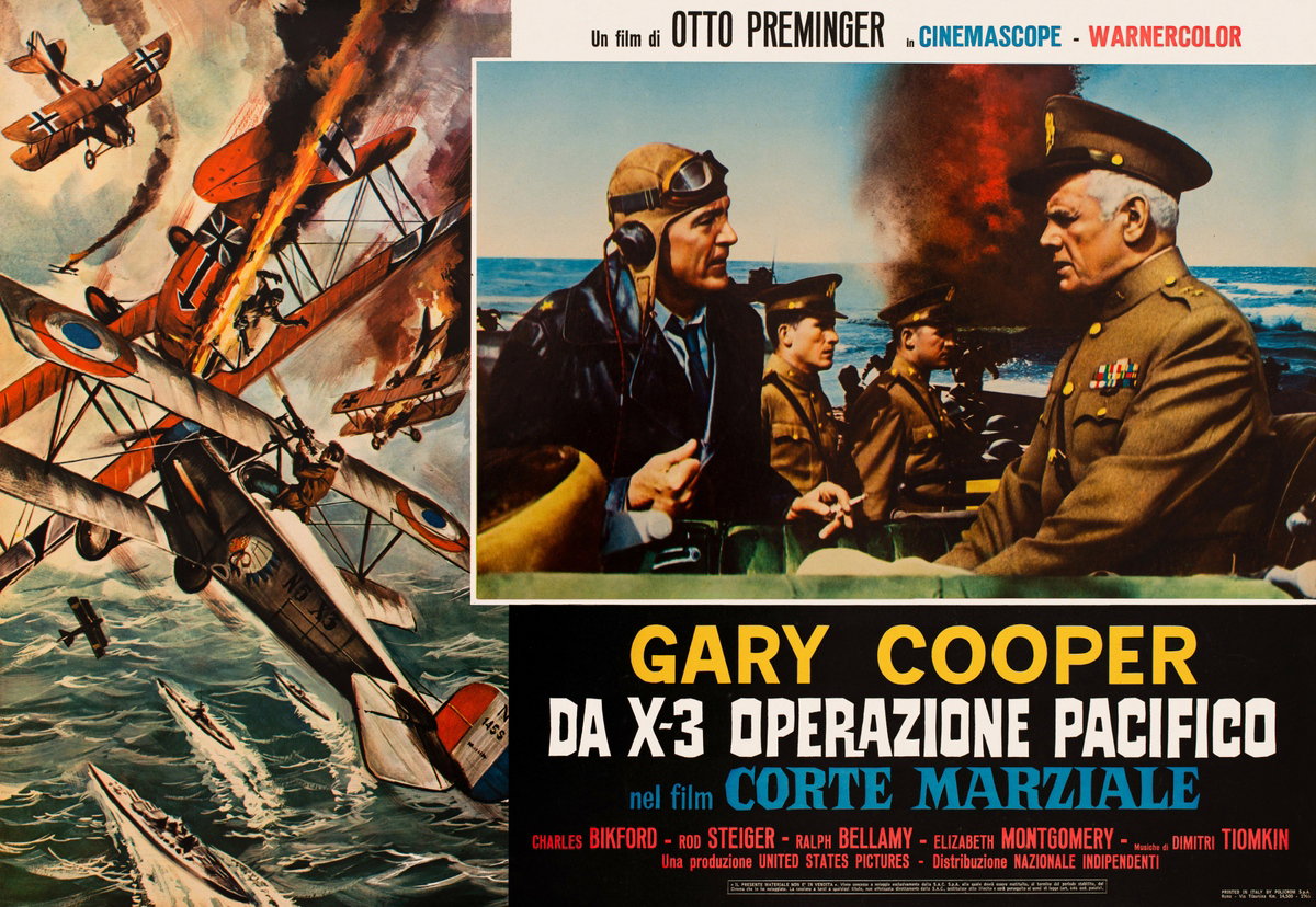 Fotobusta 3 per il film Corte marziale (1955)
