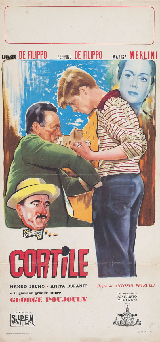 Cortile - Locandina 1