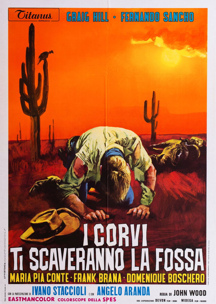 I corvi ti scaveranno la fossa - Manifesto 1