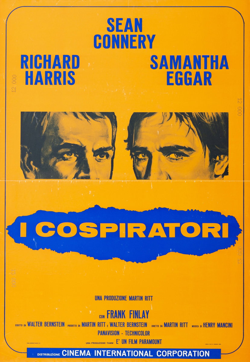 Manifesto 3 per il film I cospiratori (1970)