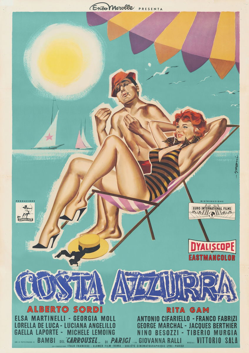 Costa Azzurra - Manifesto 2