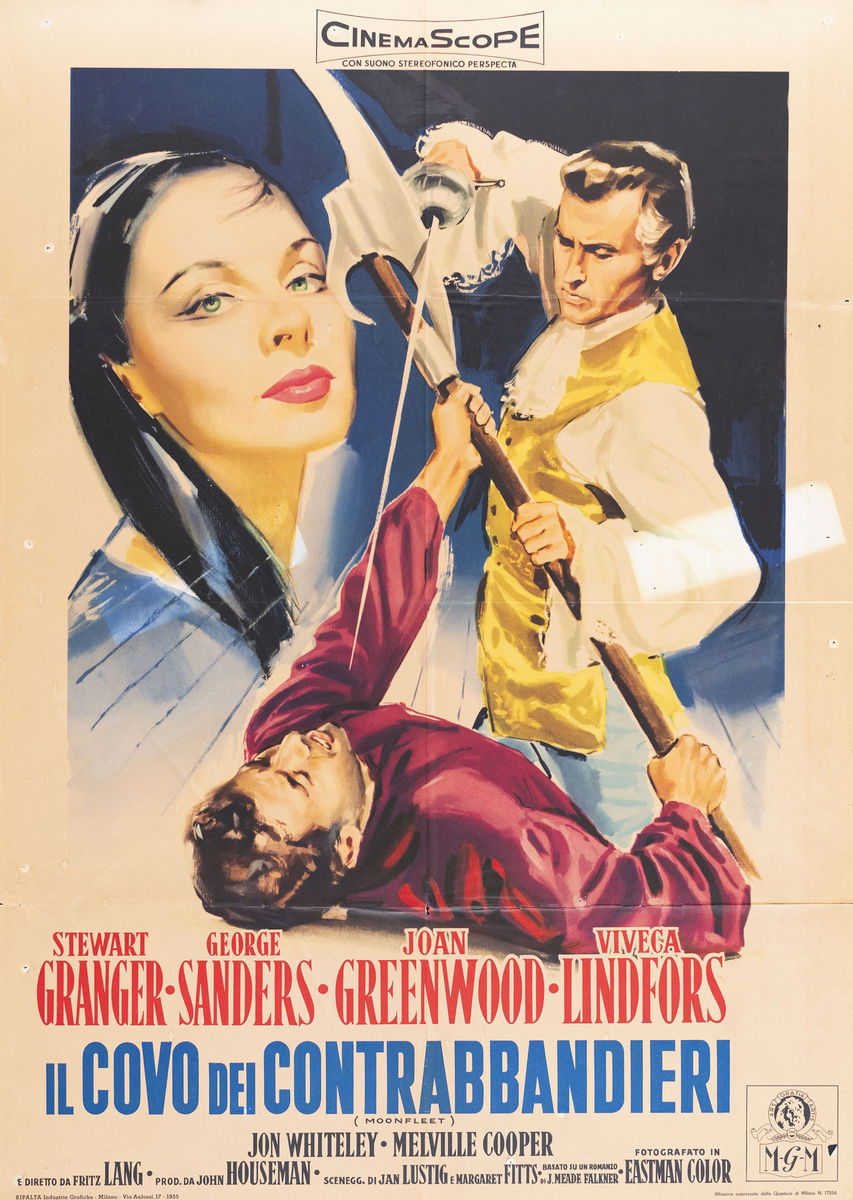 Il covo dei contrabbandieri - Manifesto 1