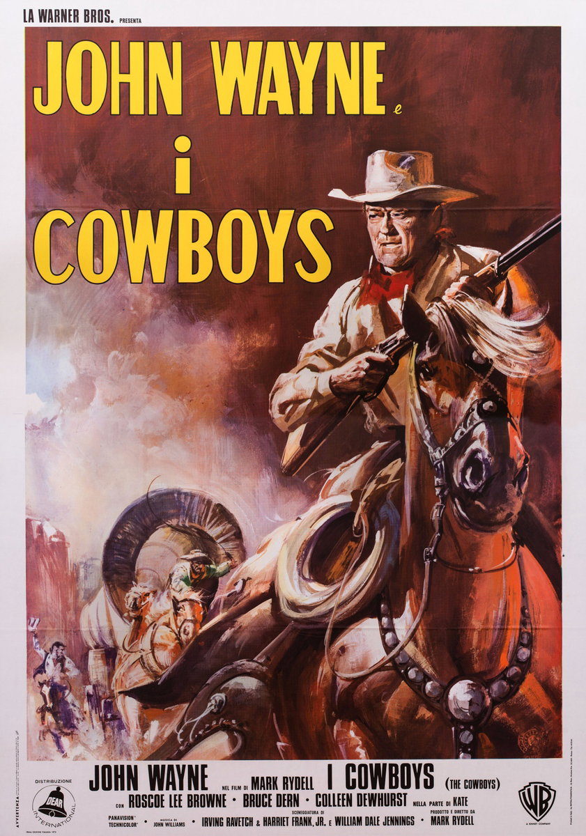 Poster 2 for the film The Cowboys (1972)