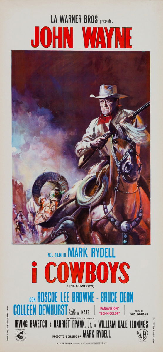 The Cowboys - Lobby Card 1