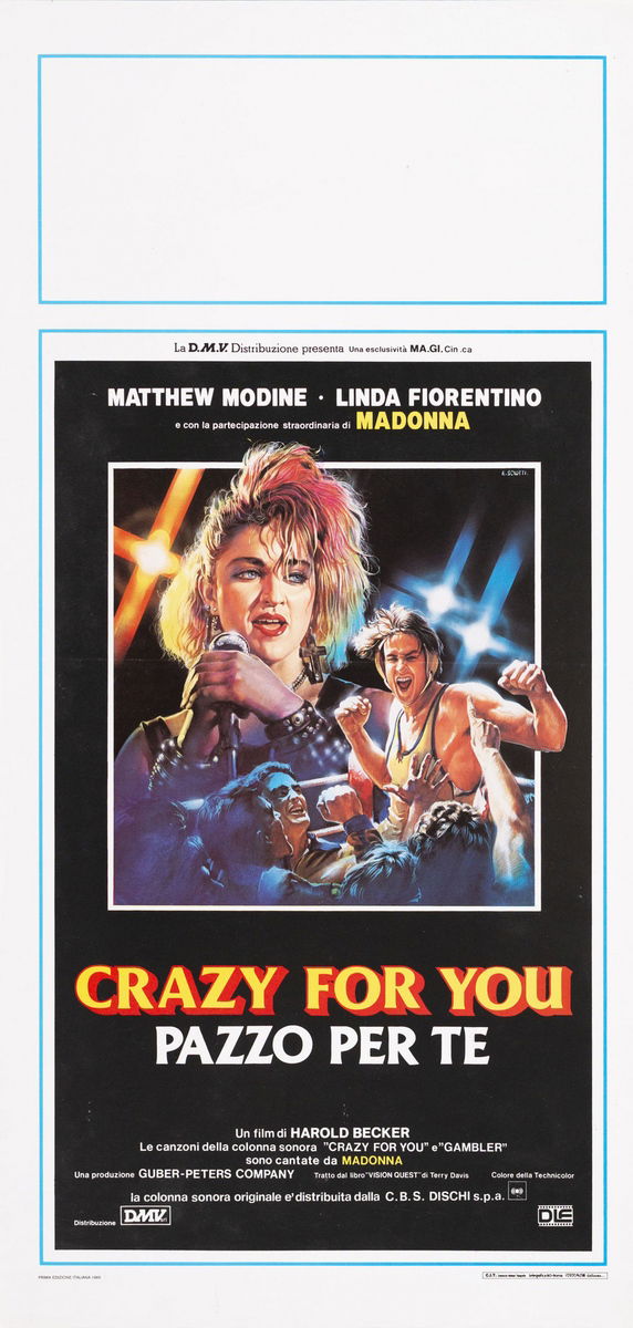 Crazy for You - Pazzo per te - Locandina 1