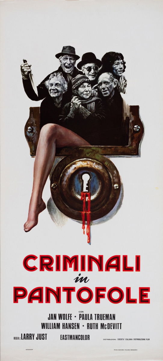 Criminali in pantofole - Locandina 1