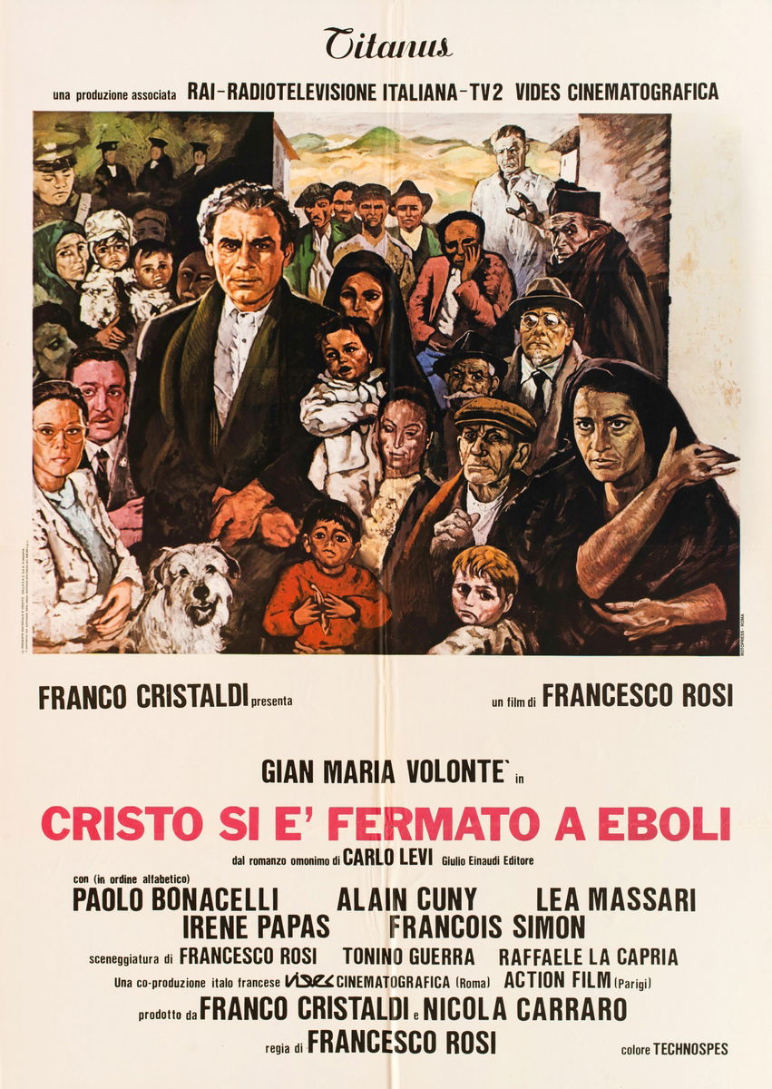 Cristo si è fermato a Eboli - Manifesto 1