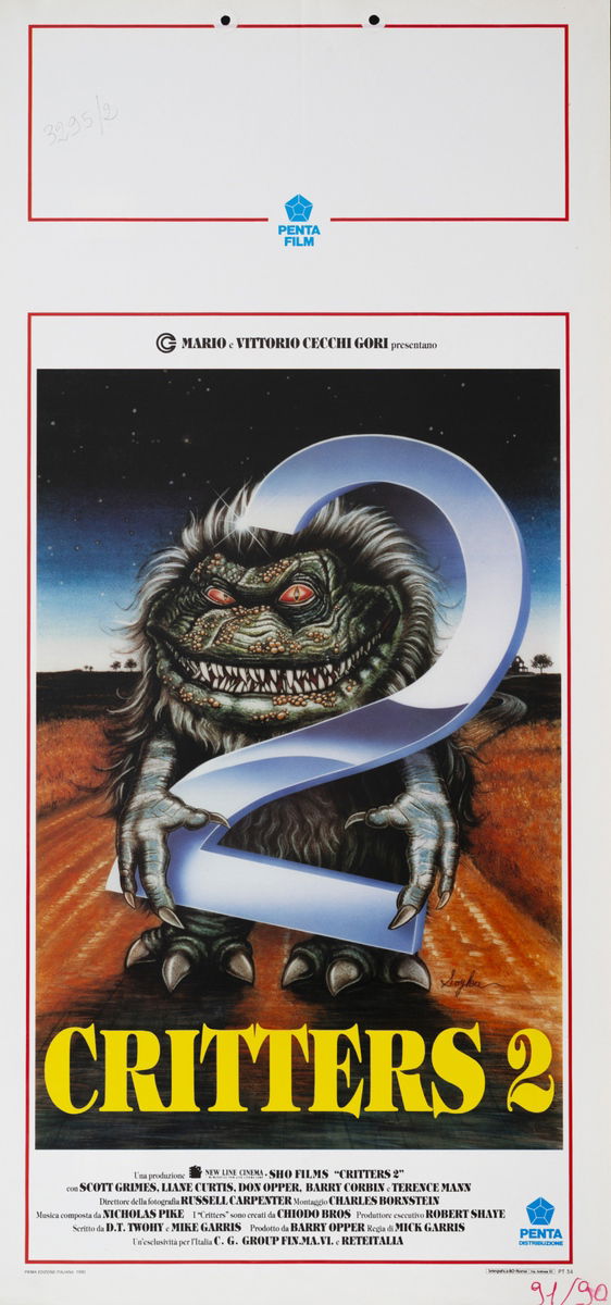 Critters 2 - Locandina 1