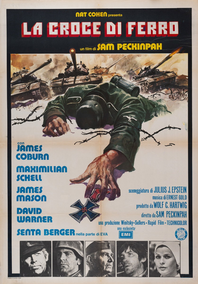 Manifesto 2 per il film La croce di ferro (1977)