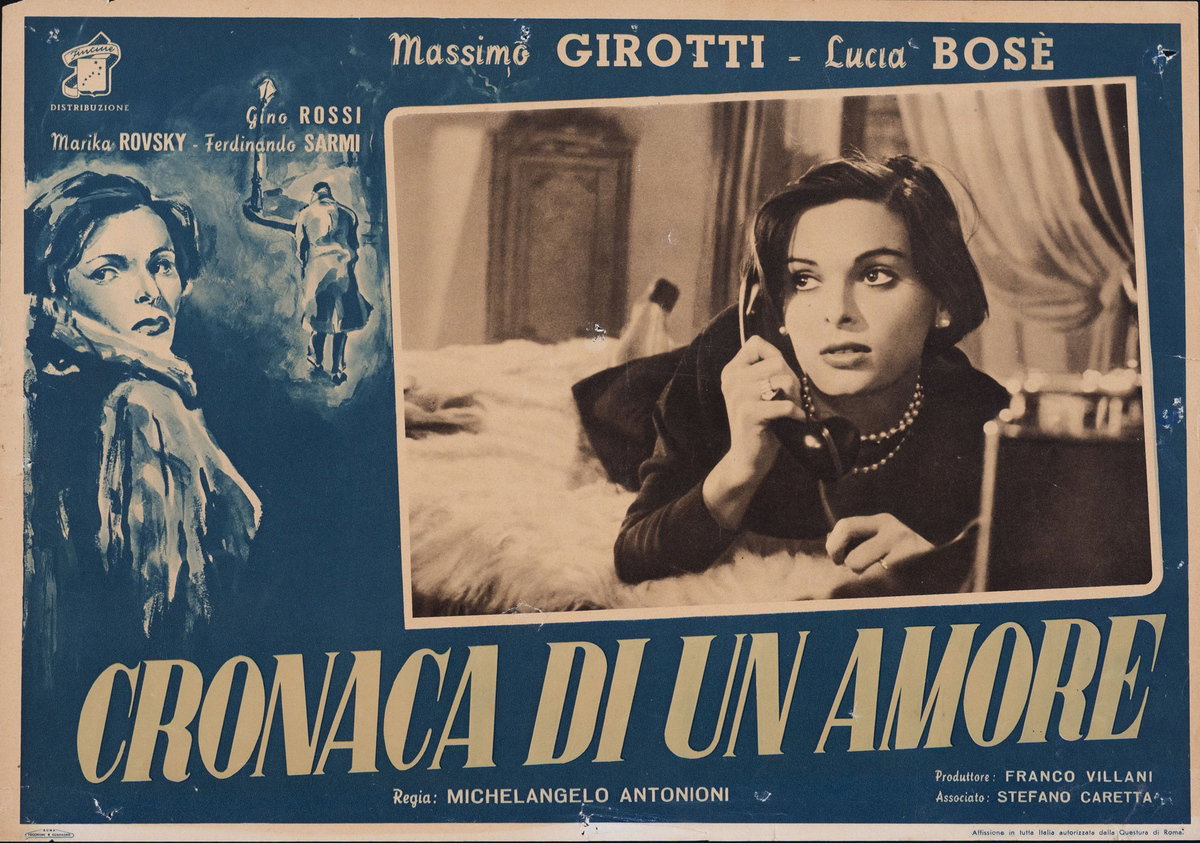 Fotobusta 3 per il film Cronaca di un amore (1950)