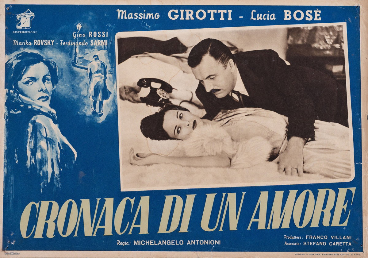 Fotobusta 2 per il film Cronaca di un amore (1950)