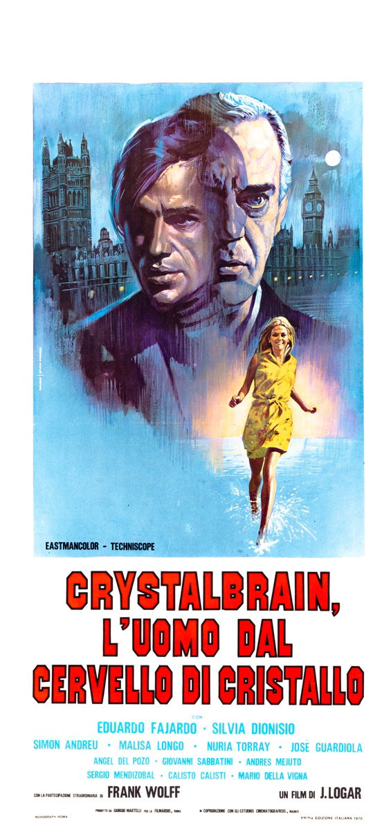 Crystalbrain, l'uomo dal cervello di cristallo - Locandina 1