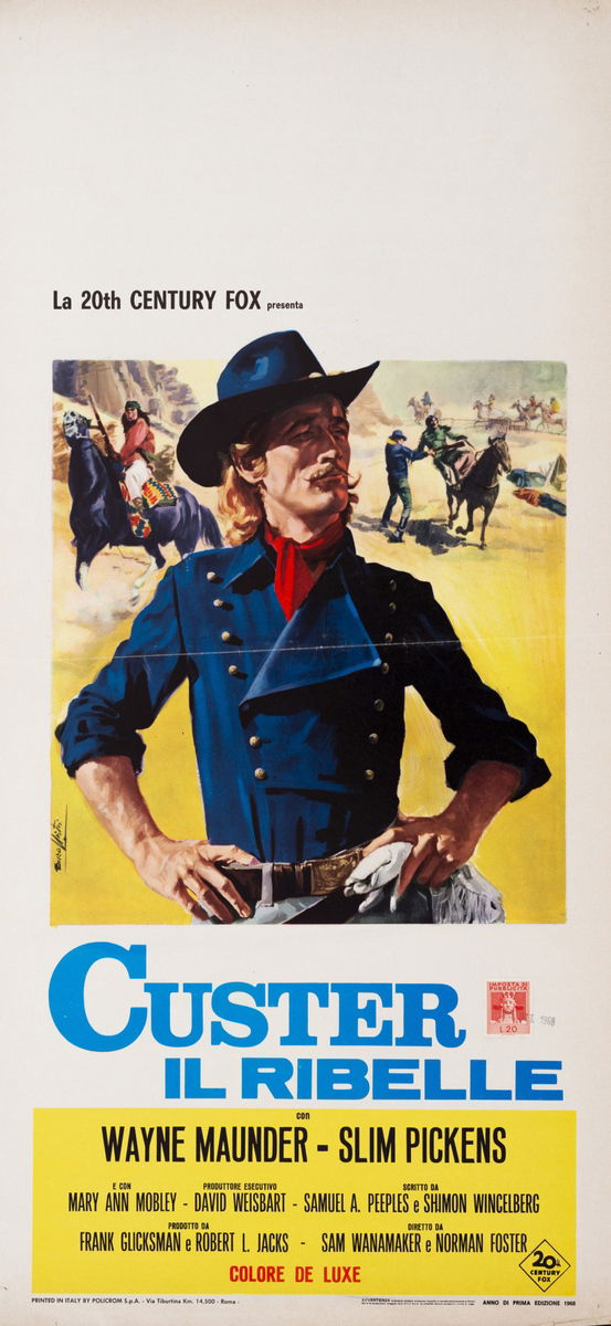The Legend of Custer - Lobby Card 1