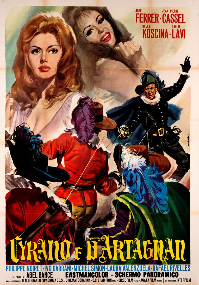 Cyrano and d'Artagnan - Poster 1