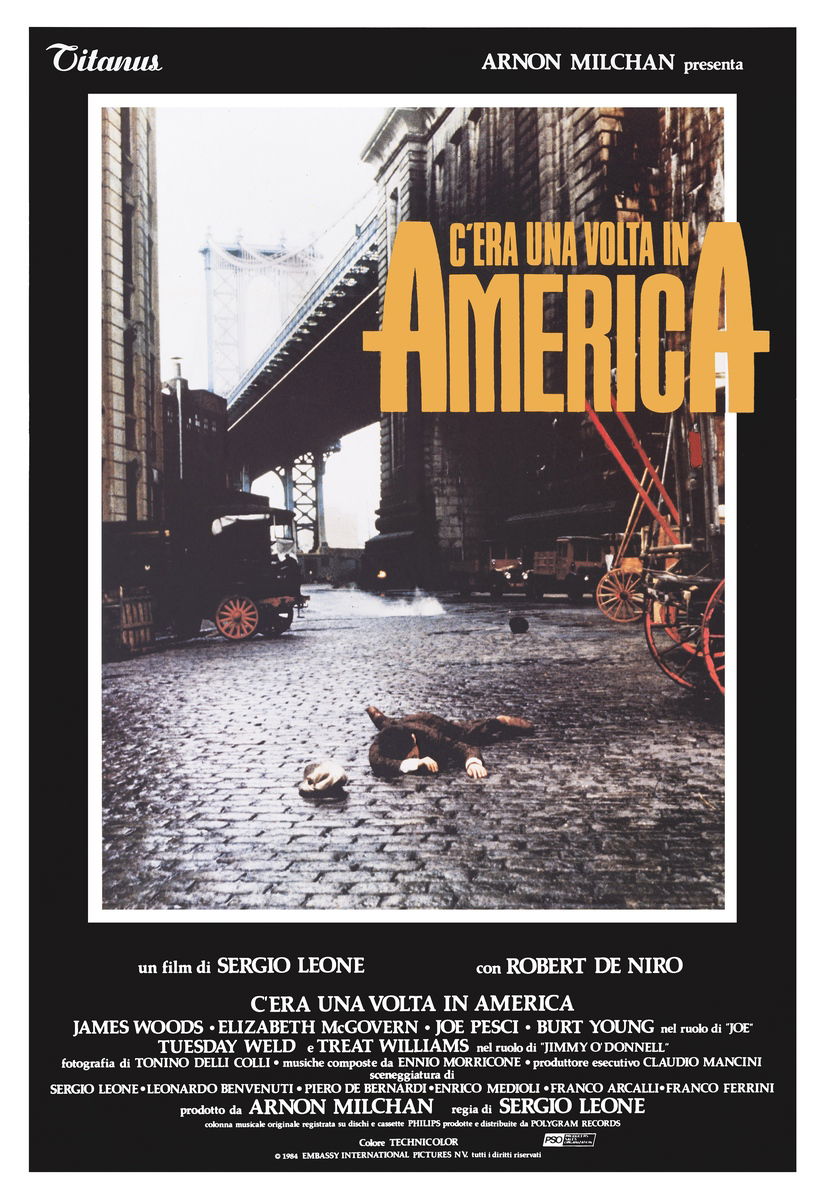 C'era una volta in America - Manifesto 1