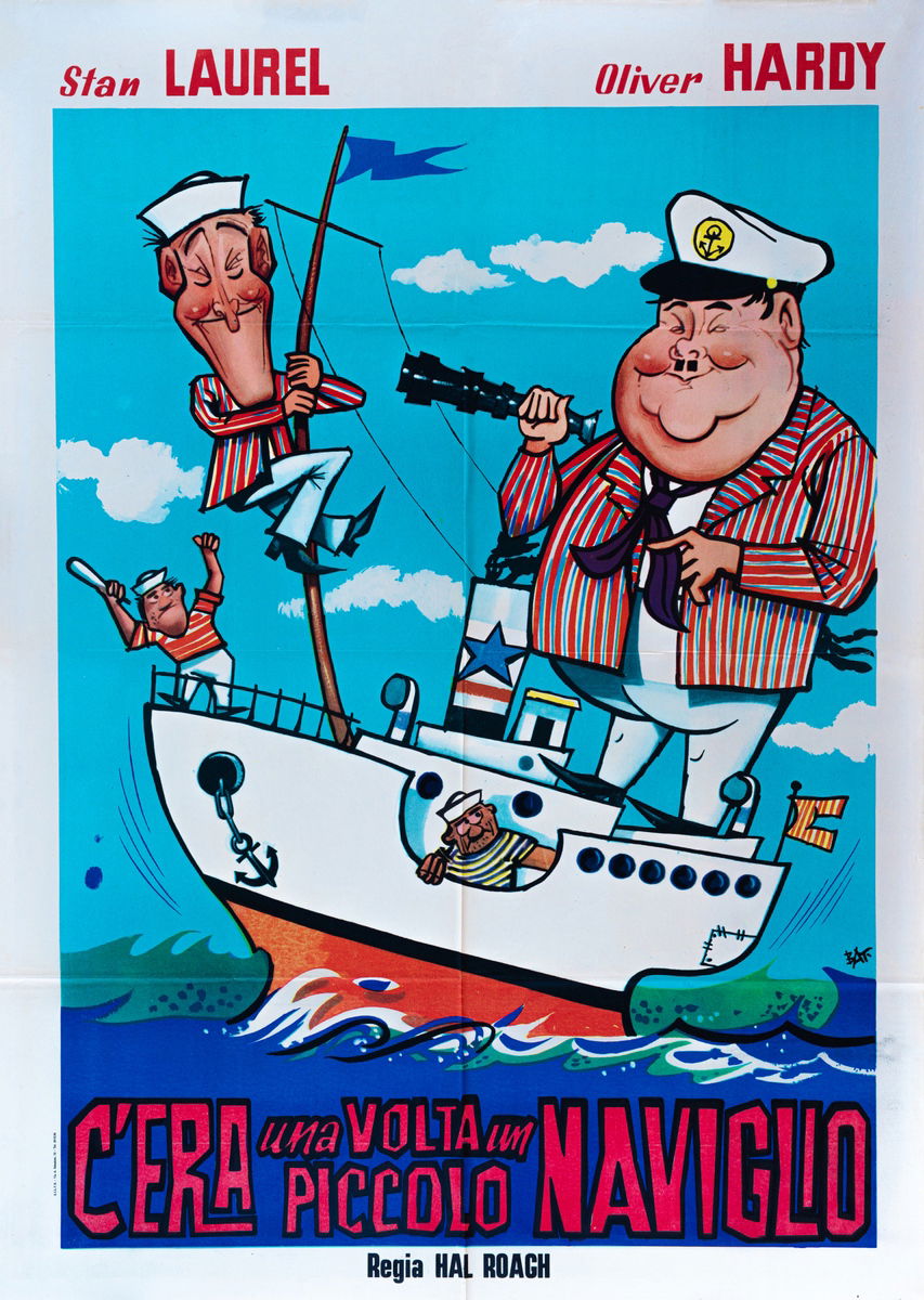 C'era una volta un piccolo naviglio - Manifesto 1