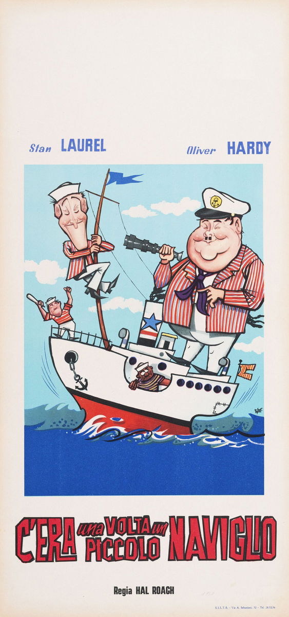 Saps at Sea - Lobby Card 1