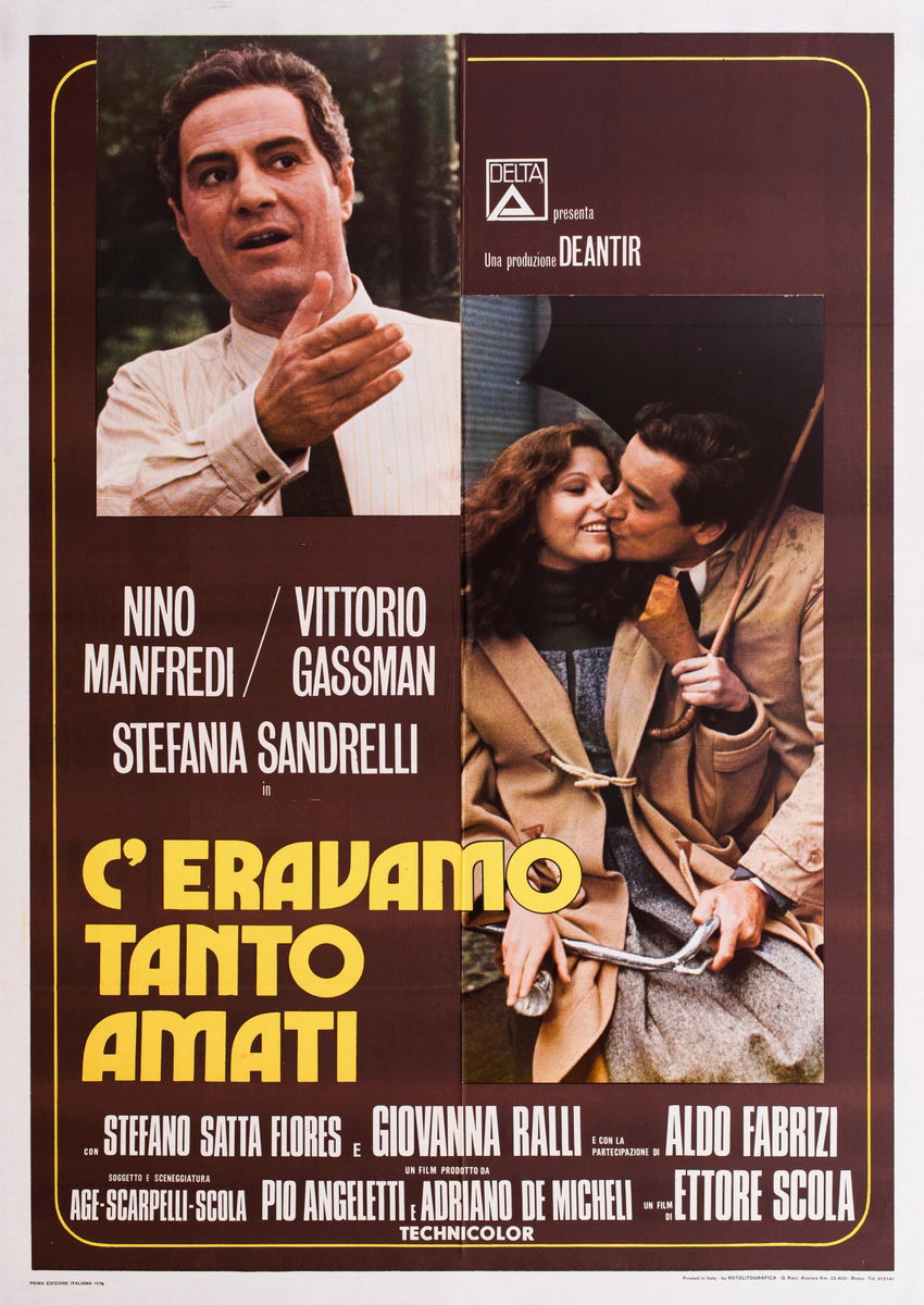 C'eravamo tanto amati - Manifesto 1