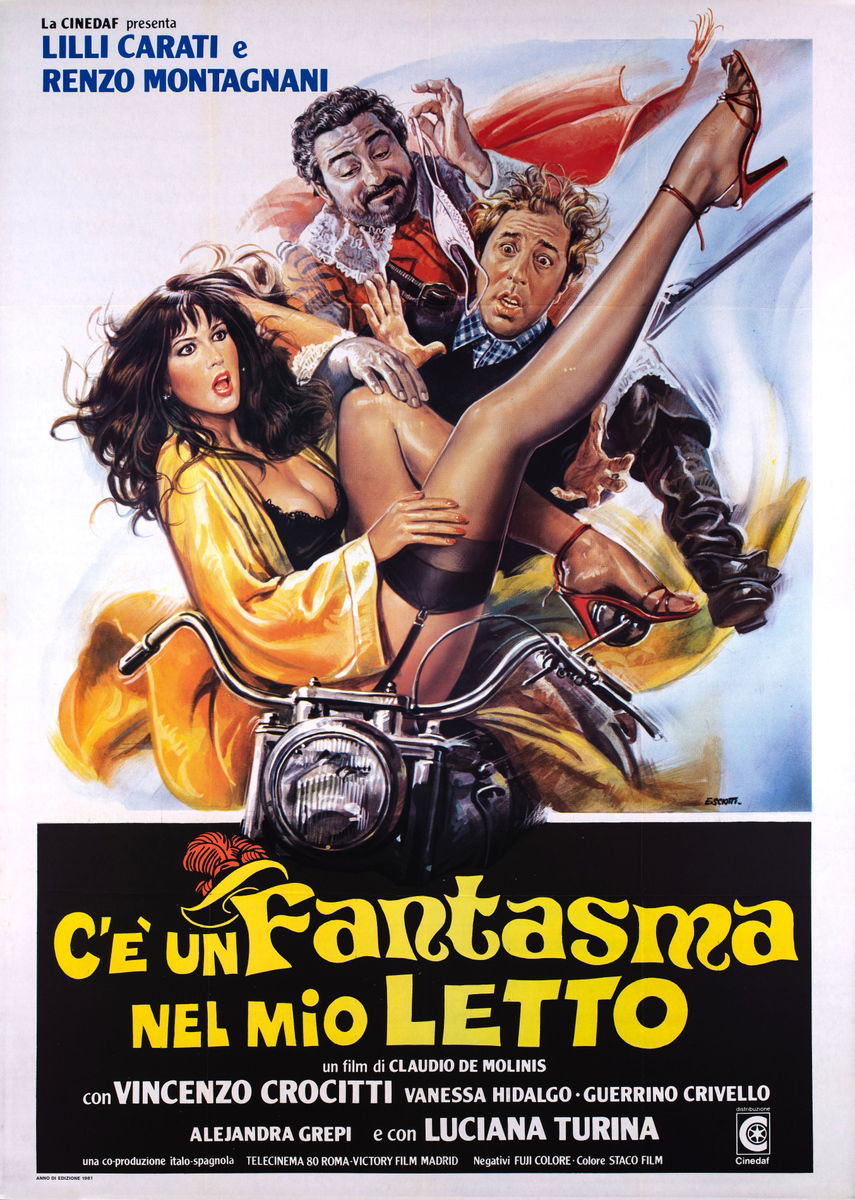 C'è un fantasma nel mio letto - Manifesto 1