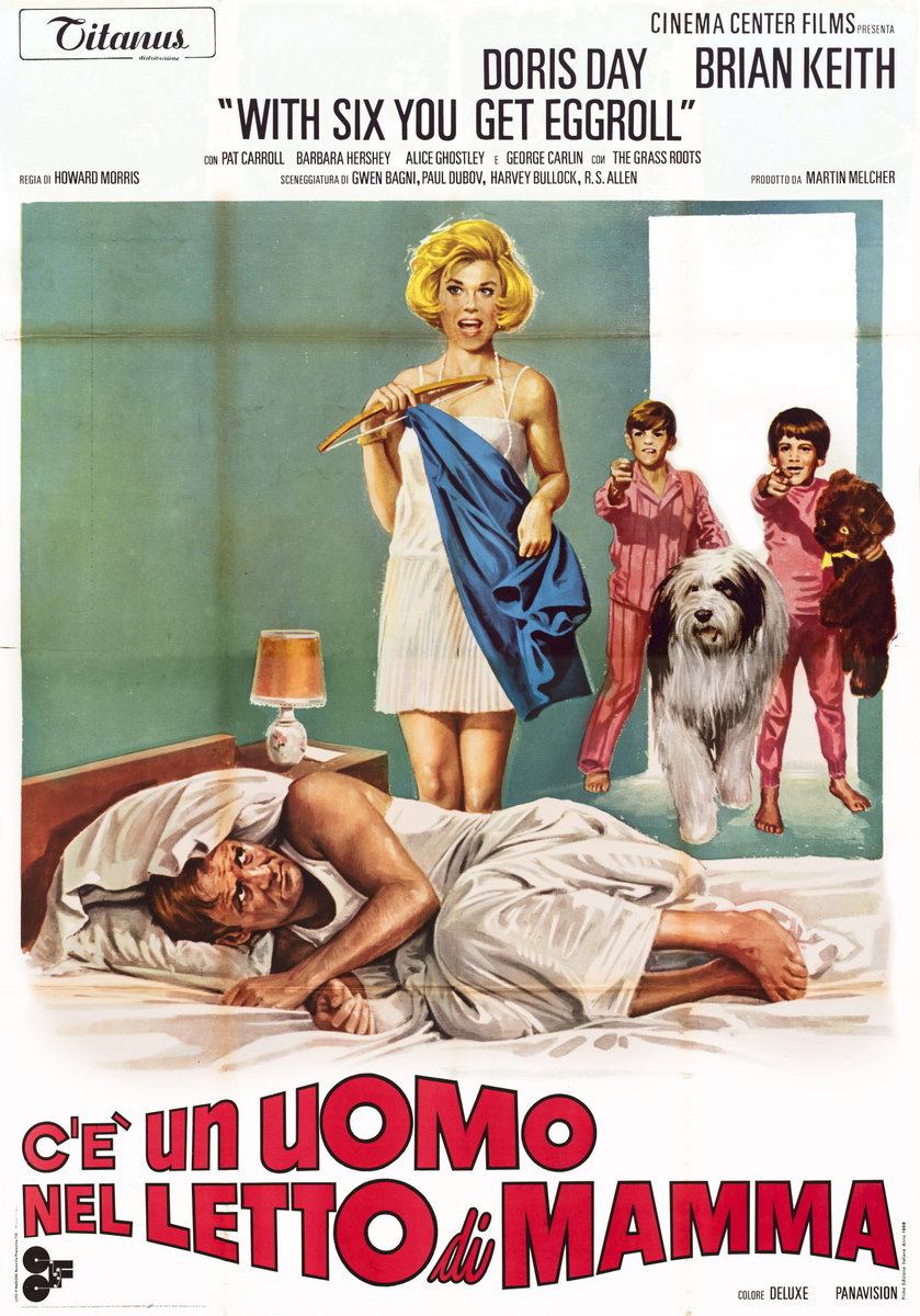 Manifesto 2 per il film C'è un uomo nel letto di mamma (1968)