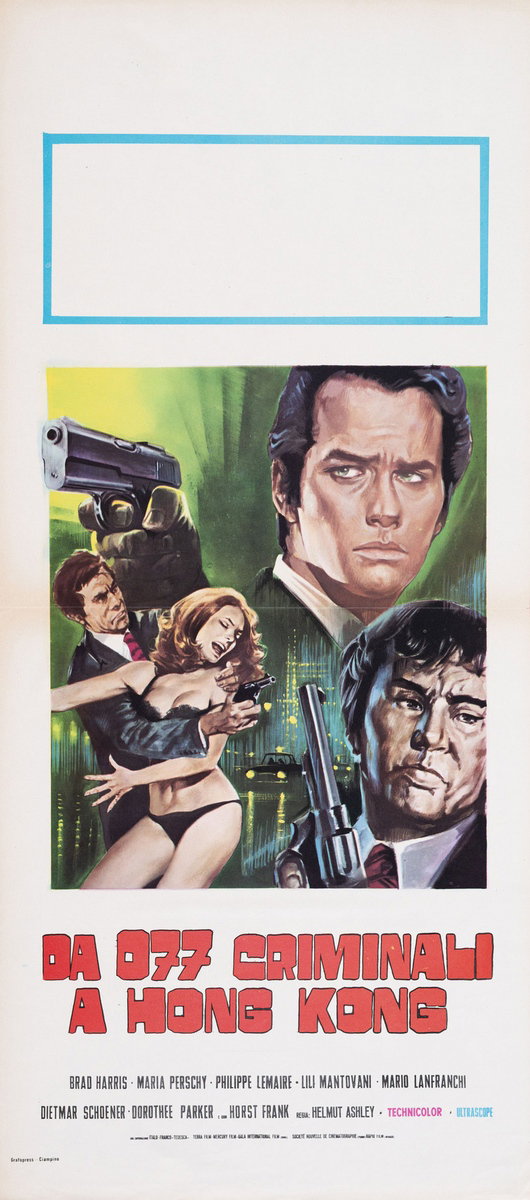 Locandina 2 per il film Da 077: criminali a Hong Kong (1964)