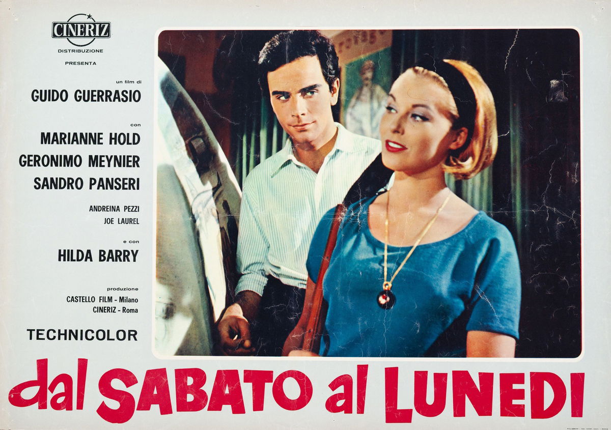 Dal sabato al lunedì - Fotobusta 1