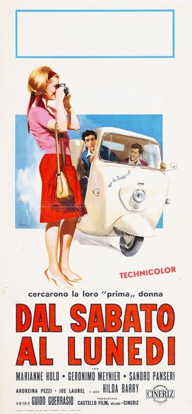 Dal sabato al lunedì