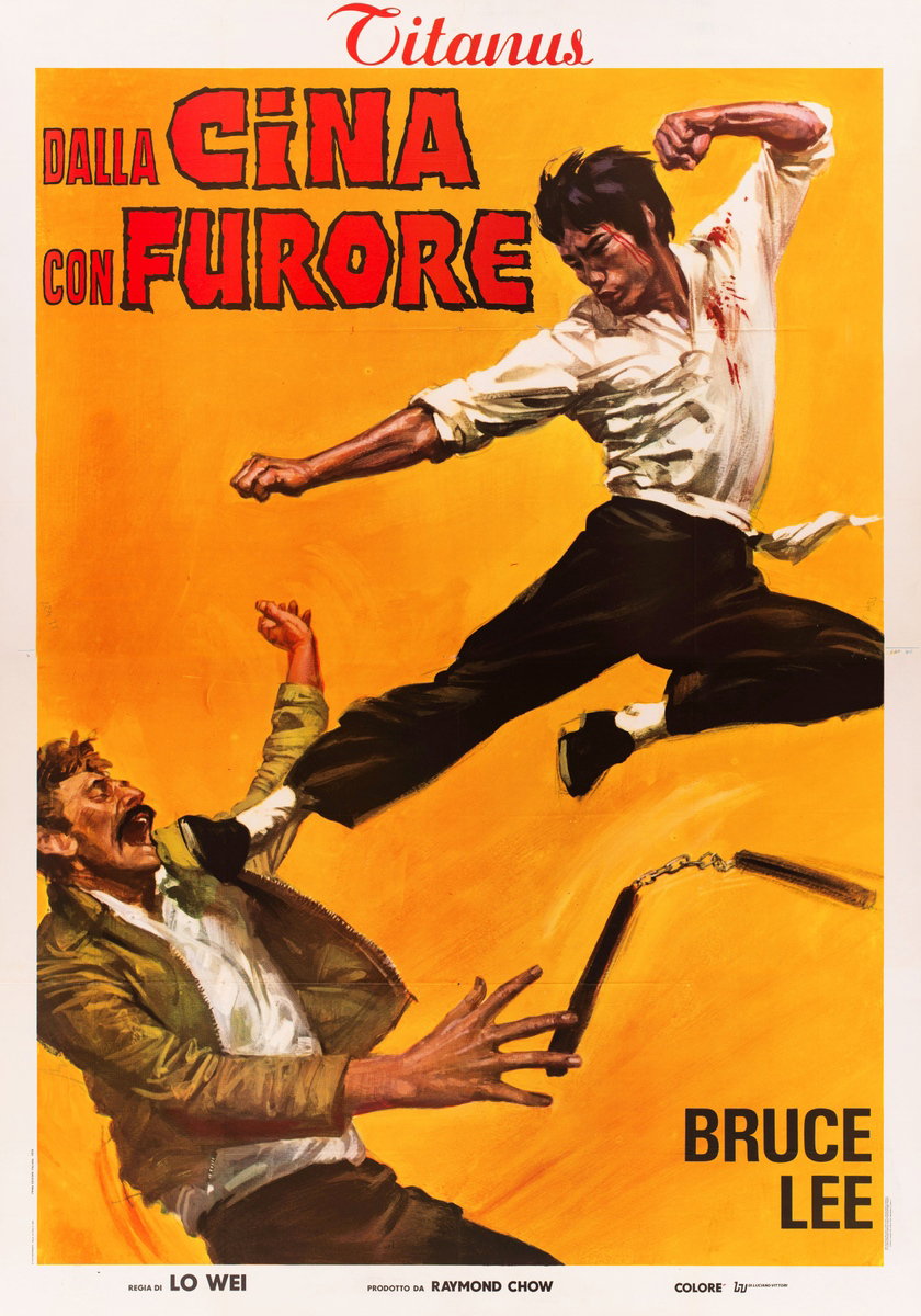 Poster 2 for the film Fist of Fury (1972)
